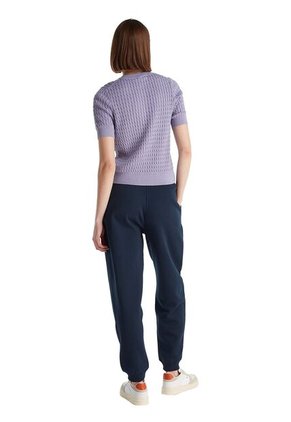 Jogger Azul De Corte Regular Con Logo Gráfico Tommy Hilfiger