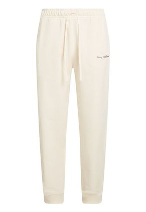 Jogger Blanco De Corte Regular Con Logo Gráfico Tommy Hilfiger