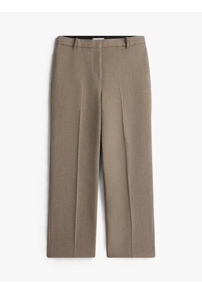 Pantalón Marrón De Pierna Recta Con Corte Amplio Tommy Hilfiger