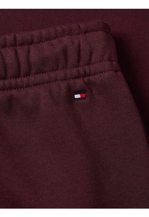 Jogger Rojo De Corte Regular Con Logo Gráfico Tommy Hilfiger