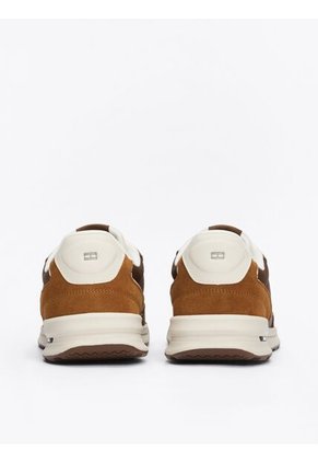 Tenis Chocolate Deportivas De Cuero Classics Tommy Hilfiger