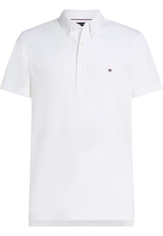 Polo Blanco Popover De Corte Regular Tommy Hilfiger Tommy Hilfiger