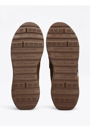 Tenis Chocolate Deportivas De Cuero Classics Tommy Hilfiger