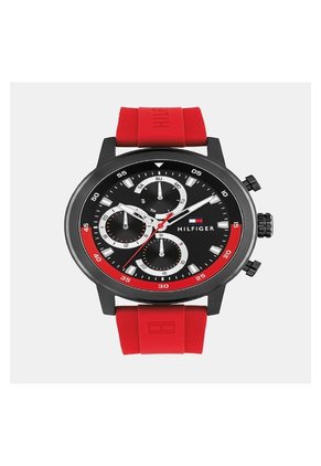 Reloj Tommy Hilfiger Modelo 1792178 Rojo Hombre