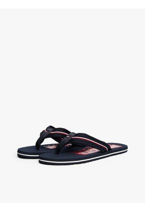 Sandalias Azul Con Cinta Distintiva Tommy Hilfiger