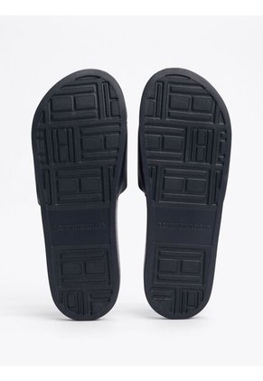 Sandalias Azul Con Logo Bordado Tommy Hilfiger