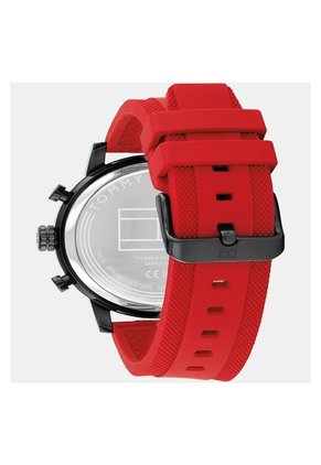 Reloj Tommy Hilfiger Modelo 1792178 Rojo Hombre