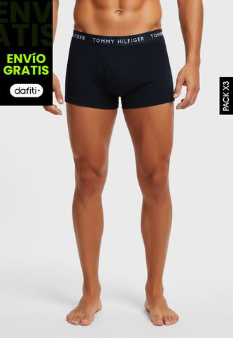 Bóxer x3 TOMMY HILFIGER Multicolor Tommy Hilfiger