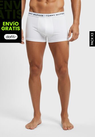 Bóxer Trío TOMMY HILFIGER Blanco Tommy Hilfiger