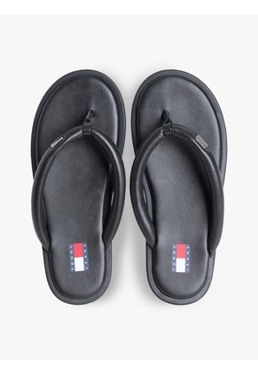 Sandalias Negro Casuales Con Plantilla Acolchada Tommy Hilfiger