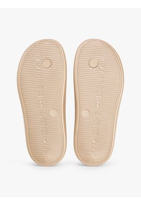 Sandalias Café Moldeadas Tornasoladas Tommy Hilfiger