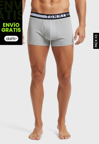 Bóxer x3 TOMMY HILFIGER Multicolor Tommy Hilfiger