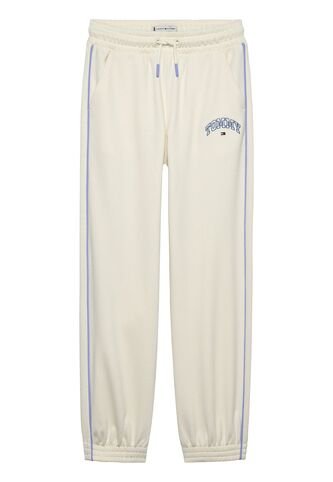 Joggers Blanco Amplios De Felpa Tommy Hilfiger Tommy Hilfiger