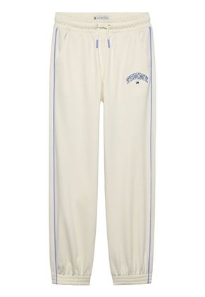 Joggers Blanco Amplios De Felpa Tommy Hilfiger