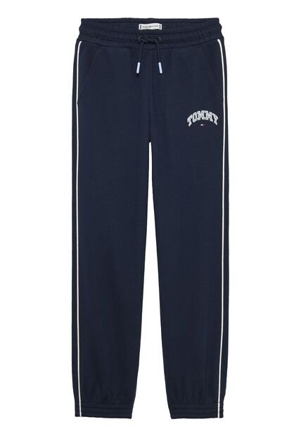 Joggers Azul Amplios De Felpa Tommy Hilfiger