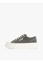 Tenis Negro De Plataforma De Denim Tommy Hilfiger de Tommy Hilfiger
