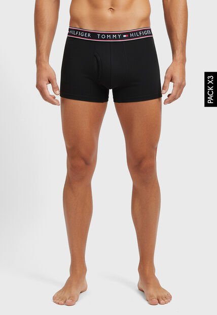 Bóxer Trío TOMMY HILFIGER Negro