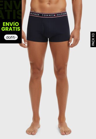 Bóxer x3 TOMMY HILFIGER Multicolor Tommy Hilfiger