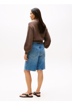 Bermuda Chocolate Denim Heritage Rectas Tommy Hilfiger
