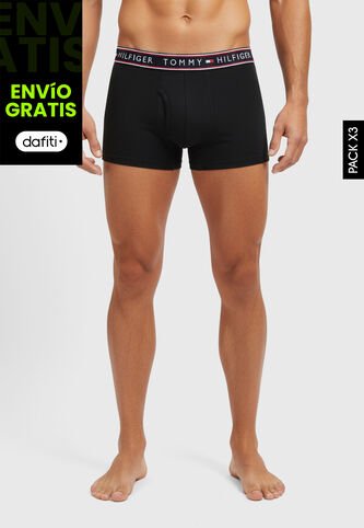 Bóxer Trío TOMMY HILFIGER Negro Tommy Hilfiger