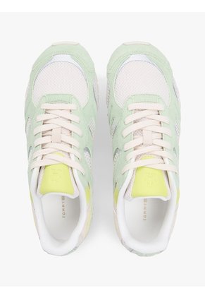 Tenis Multicolor TH Chic Suede Retro Runner Tommy Hilfiger