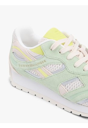 Tenis Multicolor TH Chic Suede Retro Runner Tommy Hilfiger
