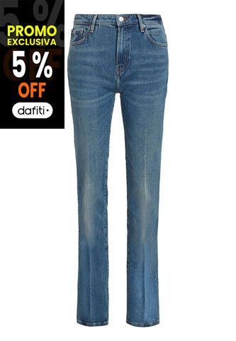 Jeans Azul De Talle Alto Con Corte Bootcut Tommy Hilfiger Tommy Hilfiger