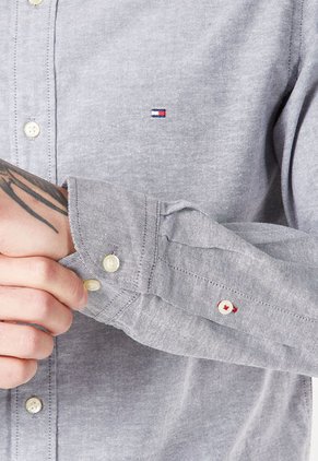 Camisa Azul Tommy Hilfiger