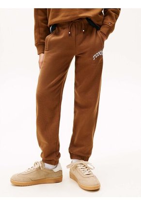 Joggers Café De Felpa Con Logo Universitario Tommy Hilfiger