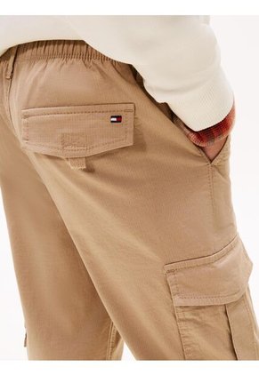 Pantalón Café Cargo Essential De Ripstop Tommy Hilfiger