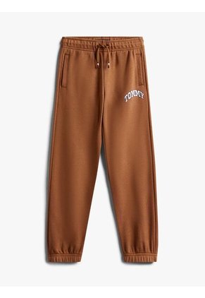 Joggers Café De Felpa Con Logo Universitario Tommy Hilfiger