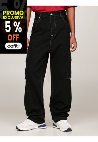 Jeans Negro Carpenter Tommy Remastered Negros Tommy Jeans Tommy Hilfiger
