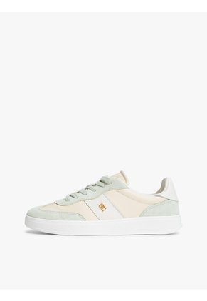 Tenis Multicolor En Mezcla De Texturas Con Monograma TH Tommy Hilfiger