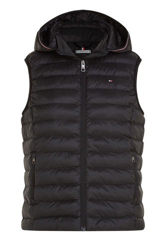 Chaleco Negro Acolchado Global Stripe Tommy Hilfiger Tommy Hilfiger