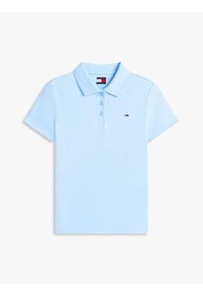 Polo Azul Essential De Corte Slim Tommy Jeans