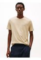Camiseta Beige De Cuello Redondo Tommy Hilfiger de Tommy Hilfiger