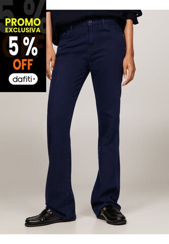 Jeans Bootcut De Talle Medio Tommy Hilfiger Tommy Hilfiger