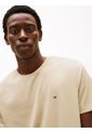 Camiseta Beige De Cuello Redondo Tommy Hilfiger de Tommy Hilfiger