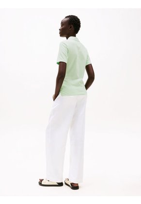 Polo Verde 1985 Collection Slim De Piqué Tommy Hilfiger