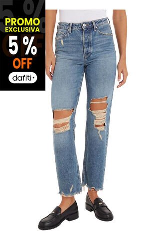 Jeans Rotos Para Mujer Tommy Hilfiger Tommy Hilfiger