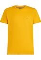 Camiseta Amarilla De Cuello Redondo Con Logo Bordado Tommy Hilfiger de Tommy Hilfiger