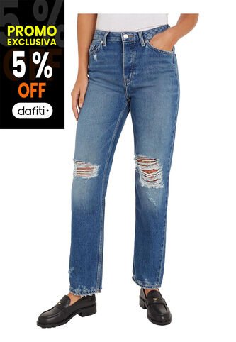 Jeans Rotos Para Mujer Tommy Hilfiger Tommy Hilfiger