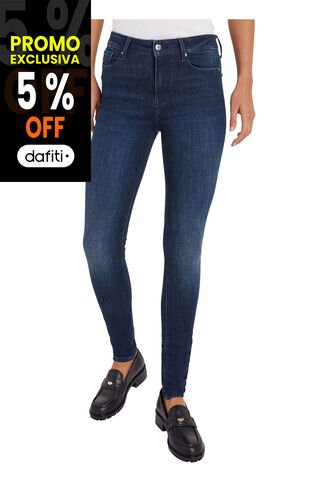 Jeans Skinny Para Mujer Tommy Hilfiger Tommy Hilfiger