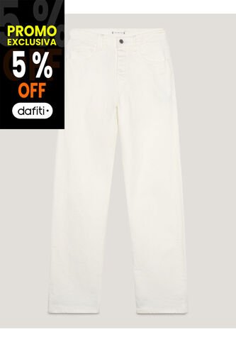 Jeans Rectos De Talle Medio Tommy Hilfiger Tommy Hilfiger