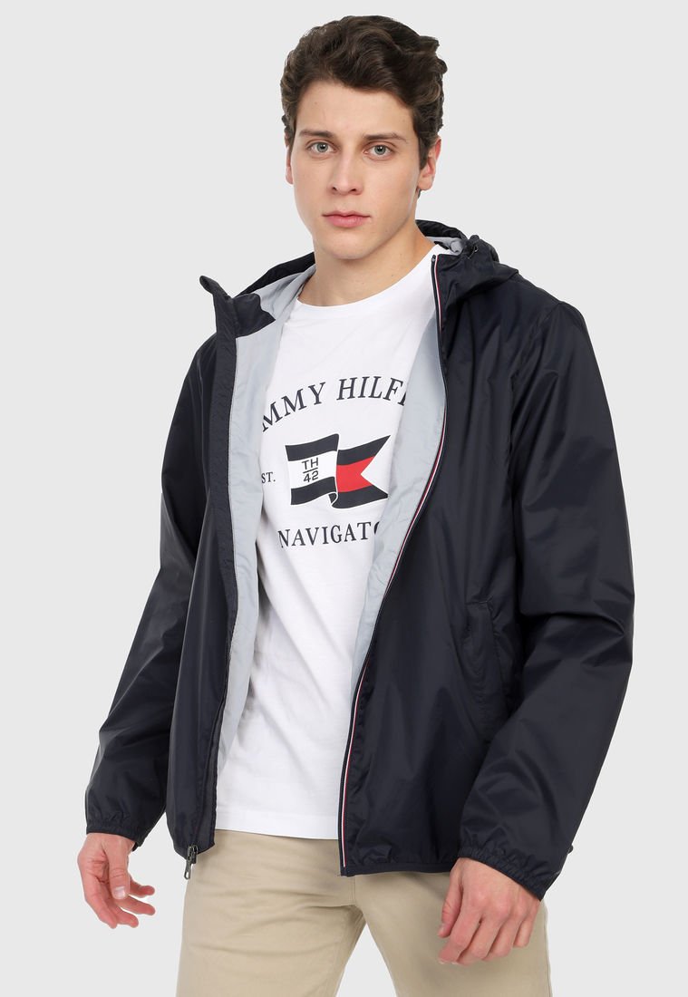 Chaqueta Azul OscuroBlancoRojo Tommy Hilfiger Compra Ahora Dafiti