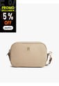 Bolso Beige Cruzado De Tejido Técnico Tommy Hilfiger de Tommy Hilfiger