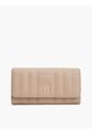 Billetera Beige Large Con Cierre De Solapa Tommy Hilfiger de Tommy Hilfiger