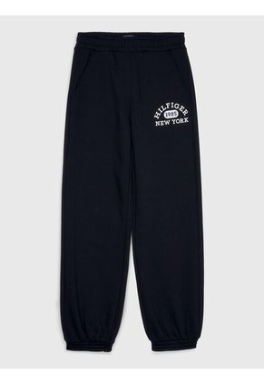 Joggers De Niña Universitarios Con Logo Tommy Hilfiger