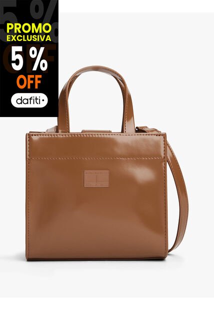 Bolso Chocolate Mini Tote Must Tommy Hilfiger