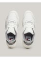 Tenis Blanco De Baloncesto Metalizadas De Cuero Tommy Hilfiger de Tommy Hilfiger